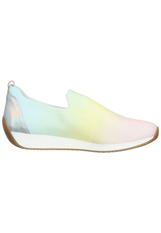 ara Slipper Leder/Textil Mint
