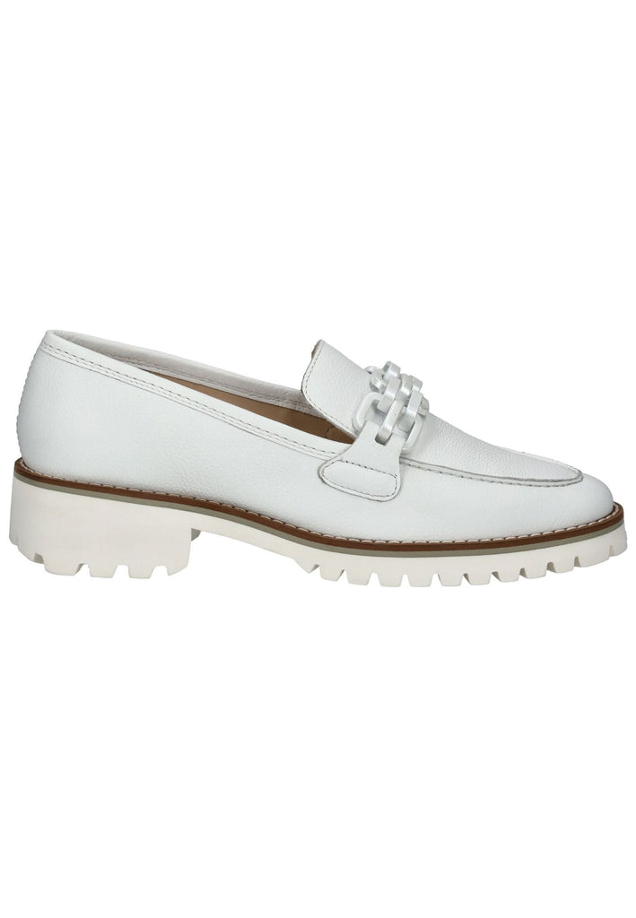 ara Slipper Leder Weiß