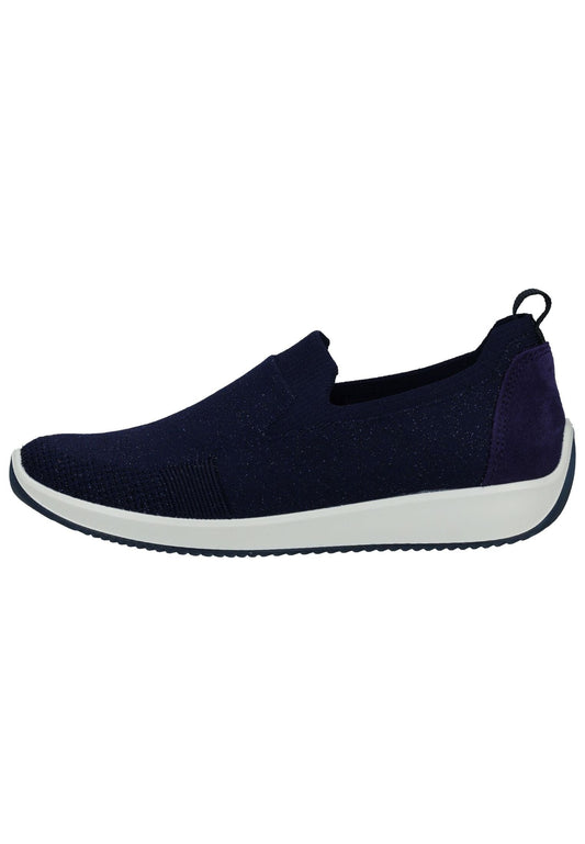 ara Slipper Textil Schwarz
