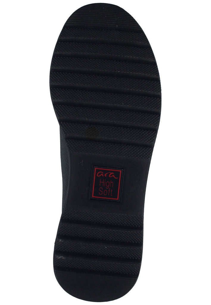 ara Slipper Veloursleder Graphit