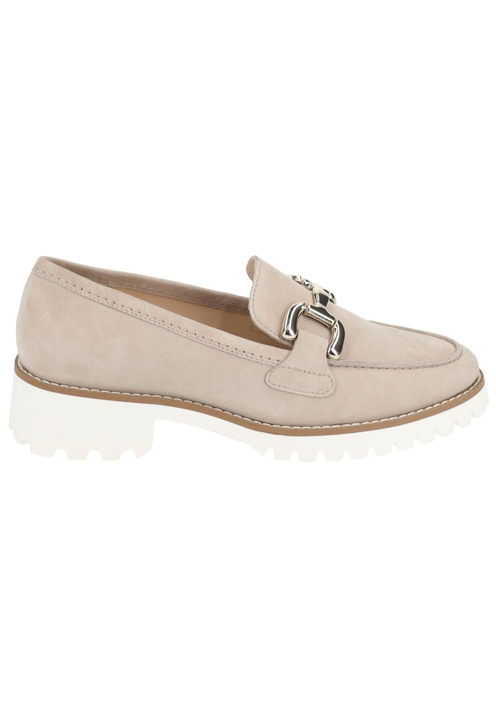 ara Slipper Veloursleder Sand