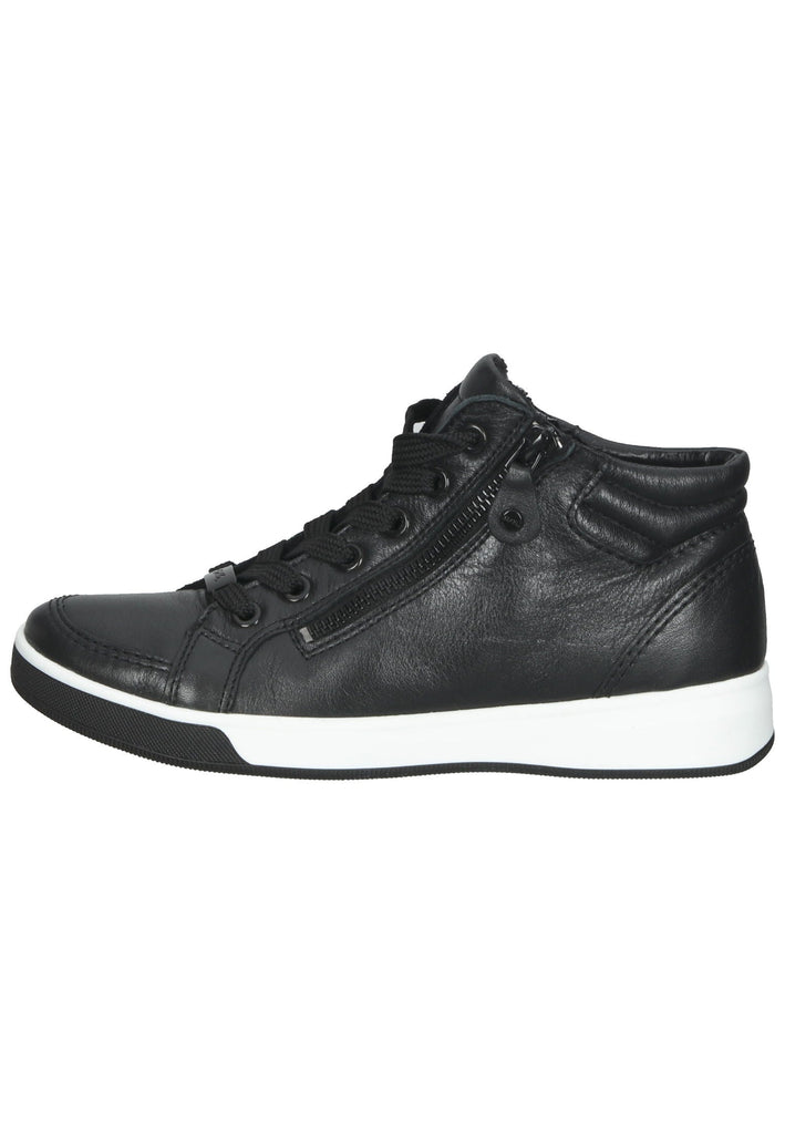 Sneaker ara Sneaker Glattleder Schwarz
