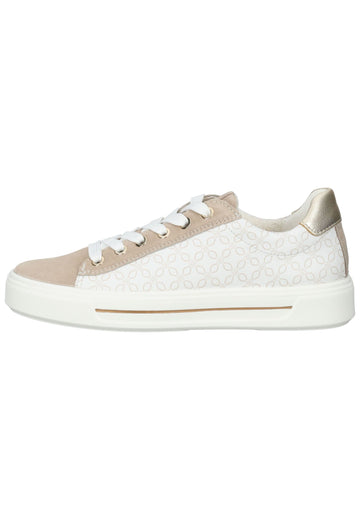 Sneaker ara Sneaker Leder Beige/Silber