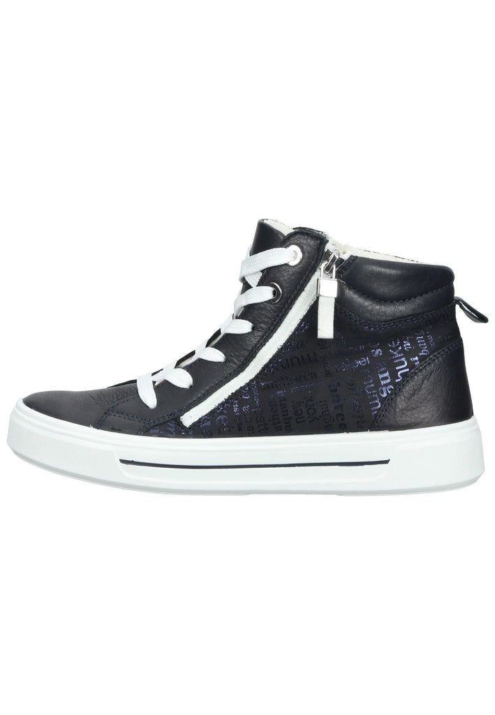 Sneaker ara Sneaker Leder Blau