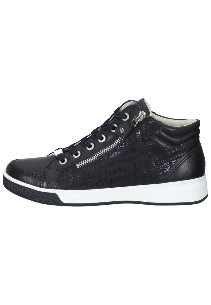 Sneaker ara Sneaker Leder Blau