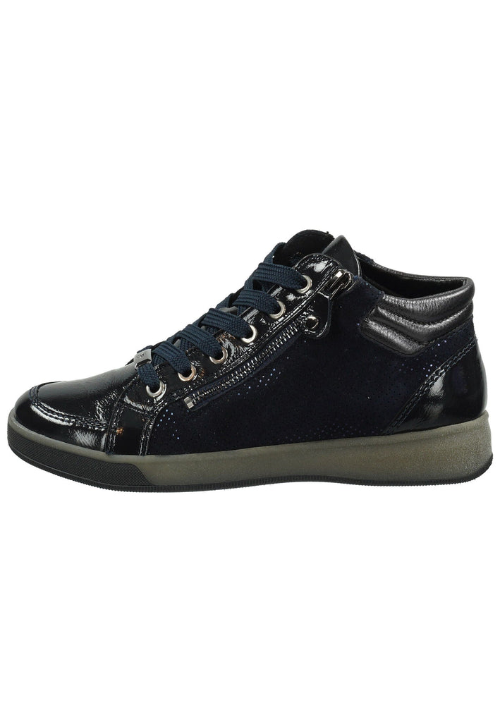 Sneaker ara Sneaker Leder Blau/Grau