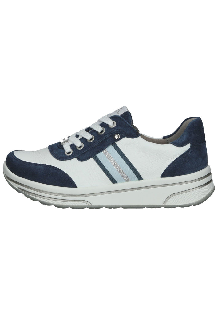 Sneaker ara Sneaker Leder Blau/Weiß