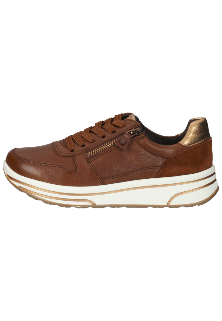 Sneaker ara Sneaker Leder Dunkelbraun