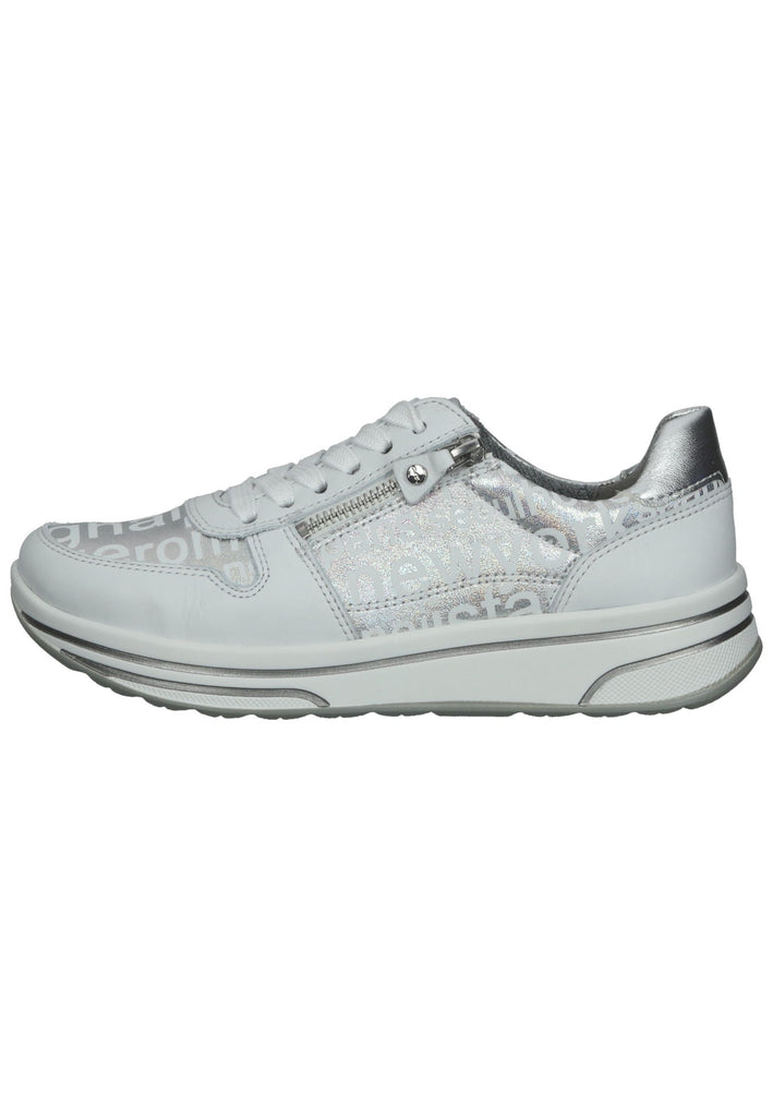 Sneaker ara Sneaker Leder Grau/Silber