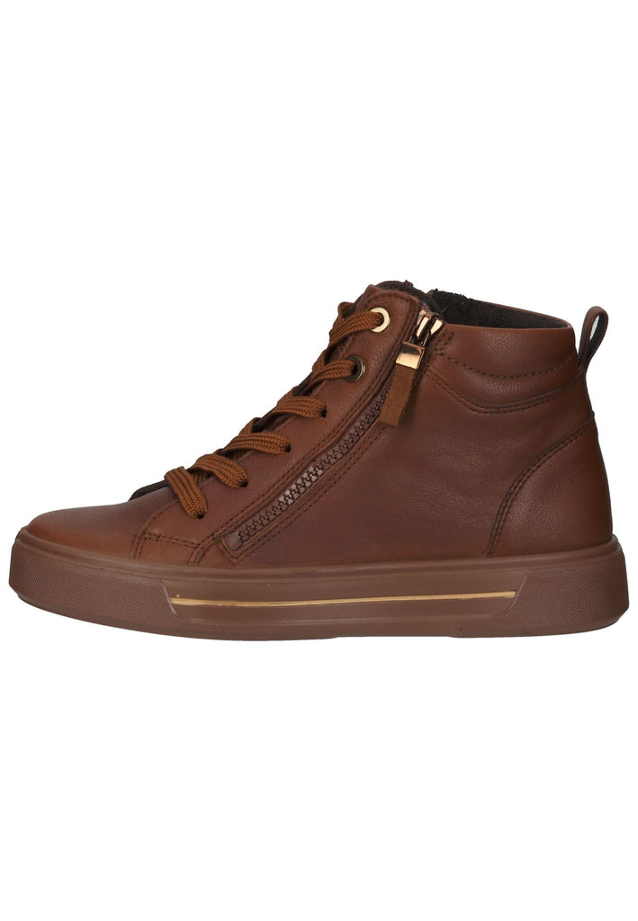 Sneaker ara Sneaker Leder Nuss