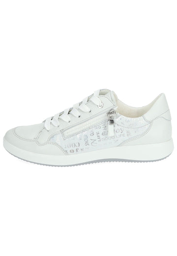 Sneaker ara Sneaker Leder Weiß Kombi