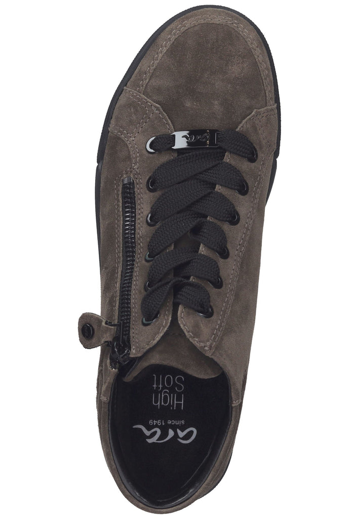 Sneaker ara Sneaker Veloursleder Dunkelgrün