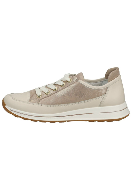 ara Sneaker Glattleder Beige