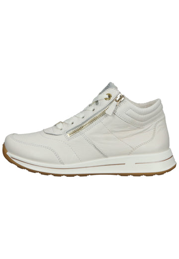 ara Sneaker Glattleder Cream