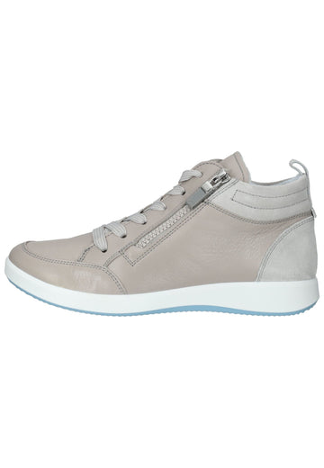 ara Sneaker Glattleder Grau