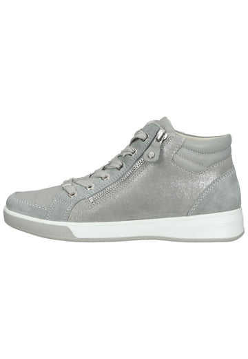 ara Sneaker Glattleder Grau