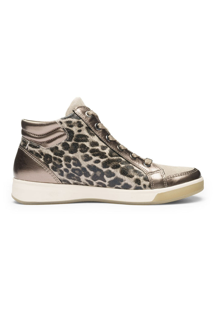 ara Sneaker Glattleder Leopard