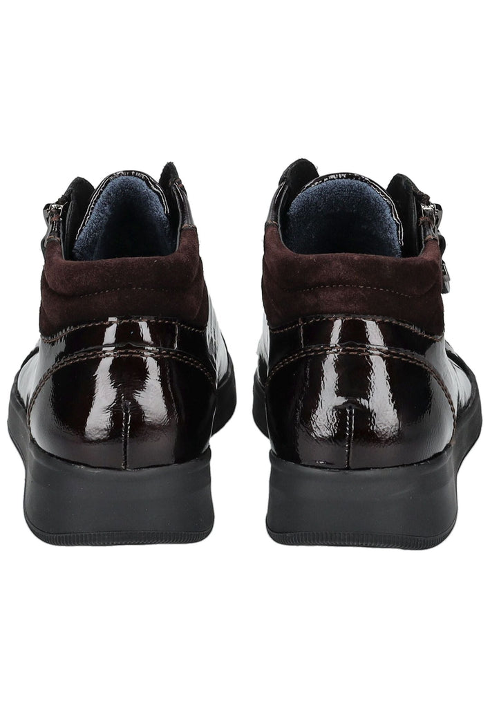 ara Sneaker Glattleder Marone