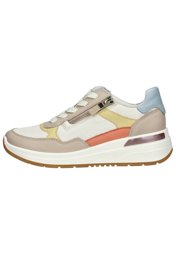 ara Sneaker Leder Beige/Offwhite