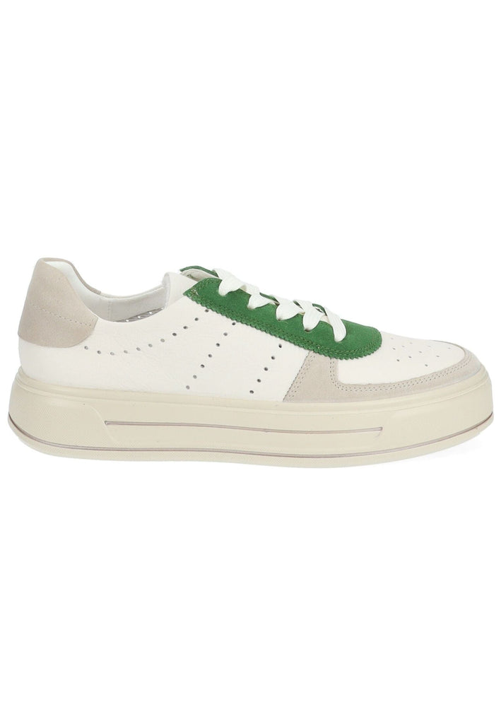 ara Sneaker Leder Beige/Weiß