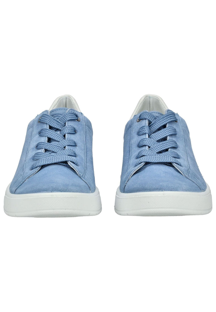 ara Sneaker Leder Blau/Weiß