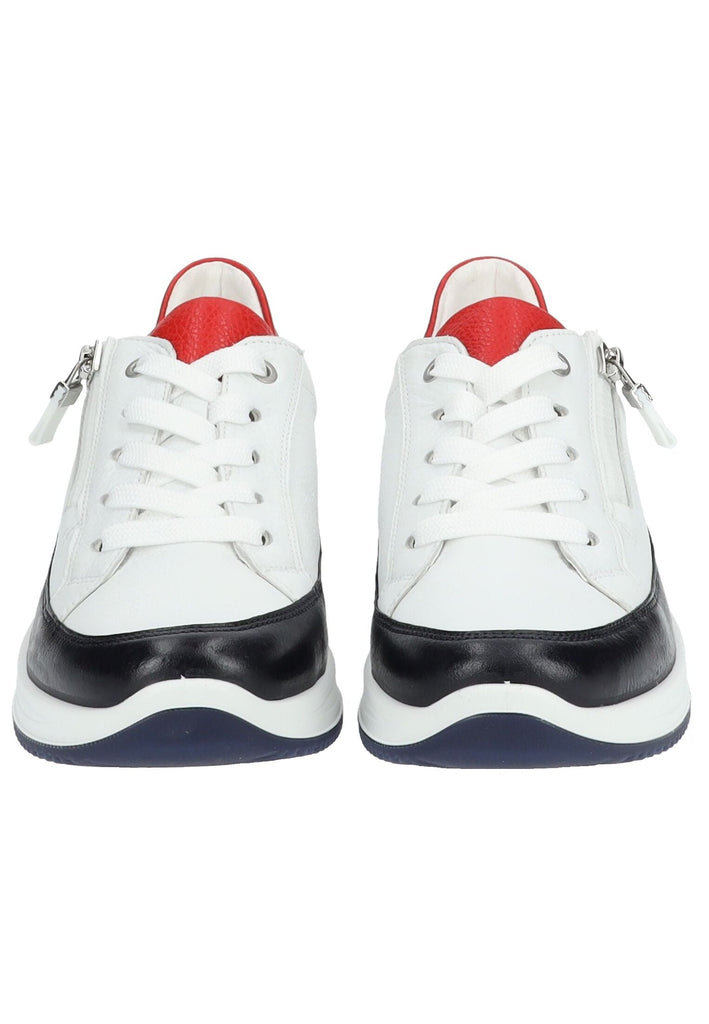 ara Sneaker Leder Blau/Weiß