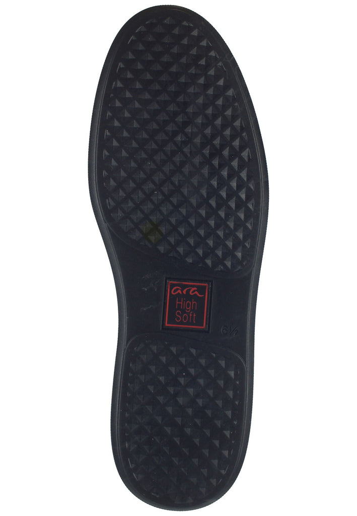 ara Sneaker Leder Bordeaux