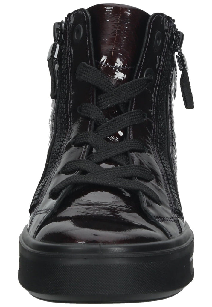 ara Sneaker Leder Bordeaux