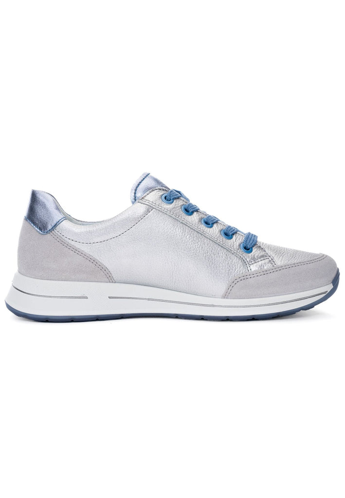 ara Sneaker Leder Grau