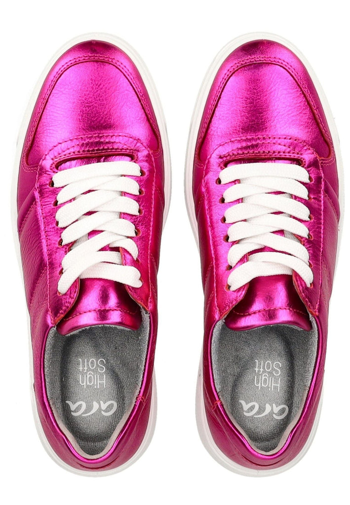 ara Sneaker Leder Pink