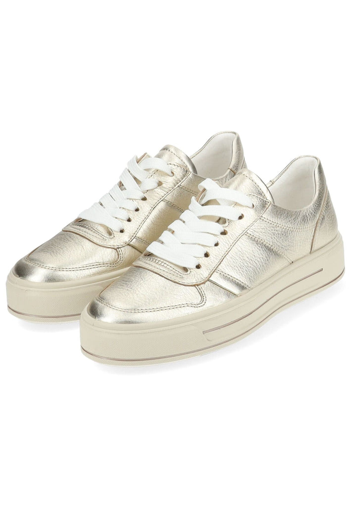 ara Sneaker Leder Platin