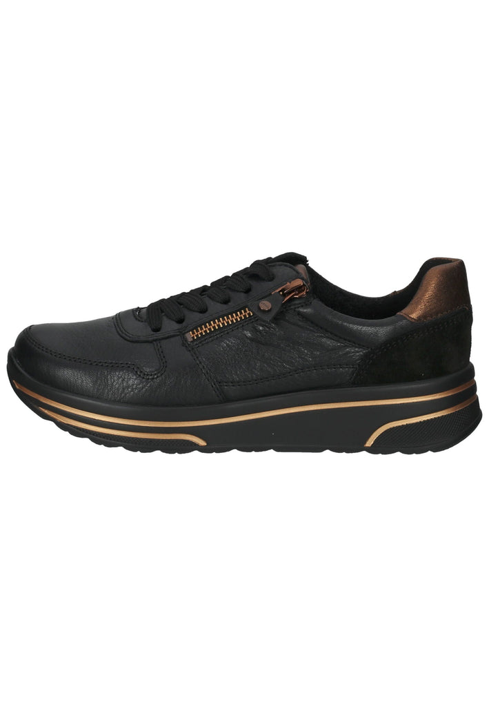 ara Sneaker Leder Schwarz