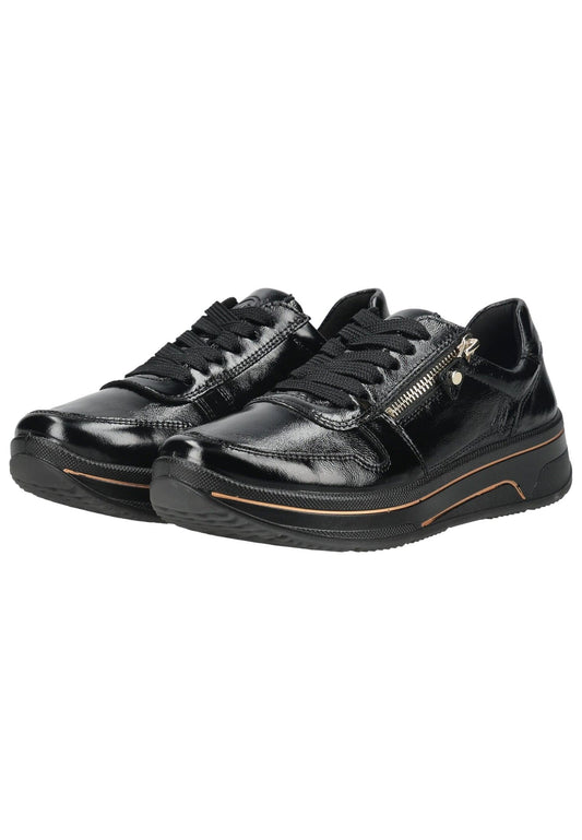 ara Sneaker Leder Schwarz