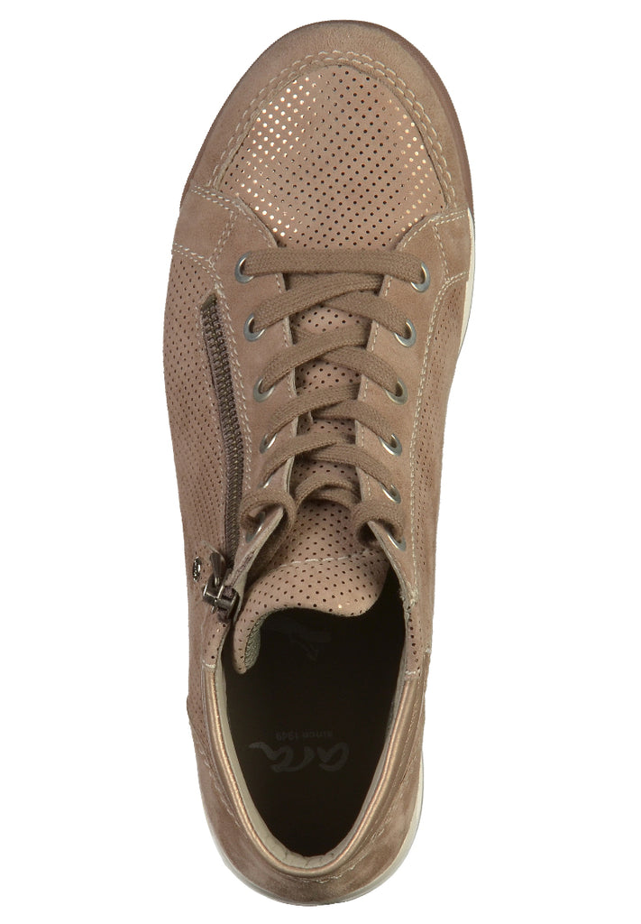 ara Sneaker Leder Taupe