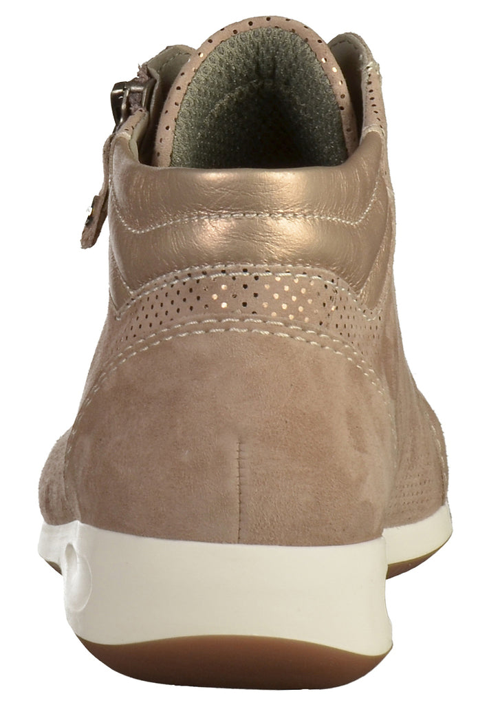 ara Sneaker Leder Taupe