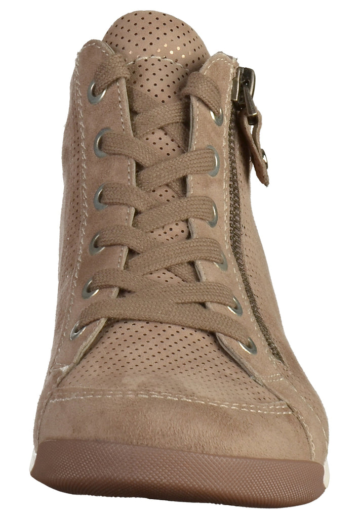 ara Sneaker Leder Taupe