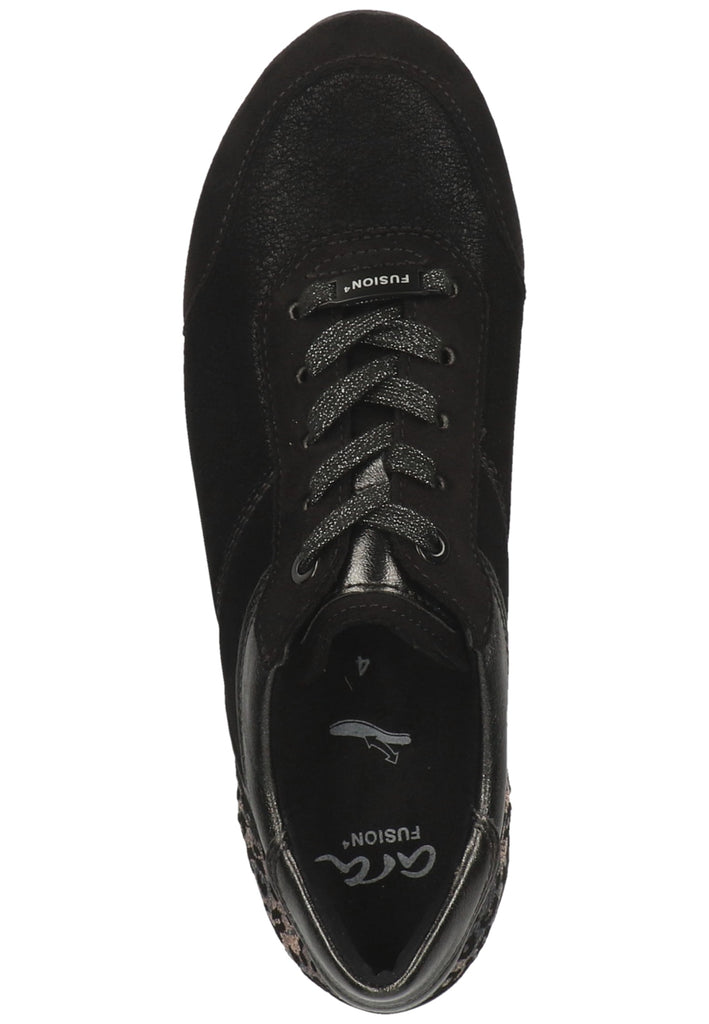 ara Sneaker Leder/Textil Schwarz