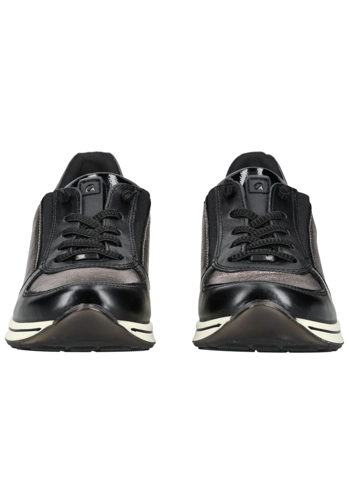 ara Sneaker Leder/Textil Schwarz Kombi