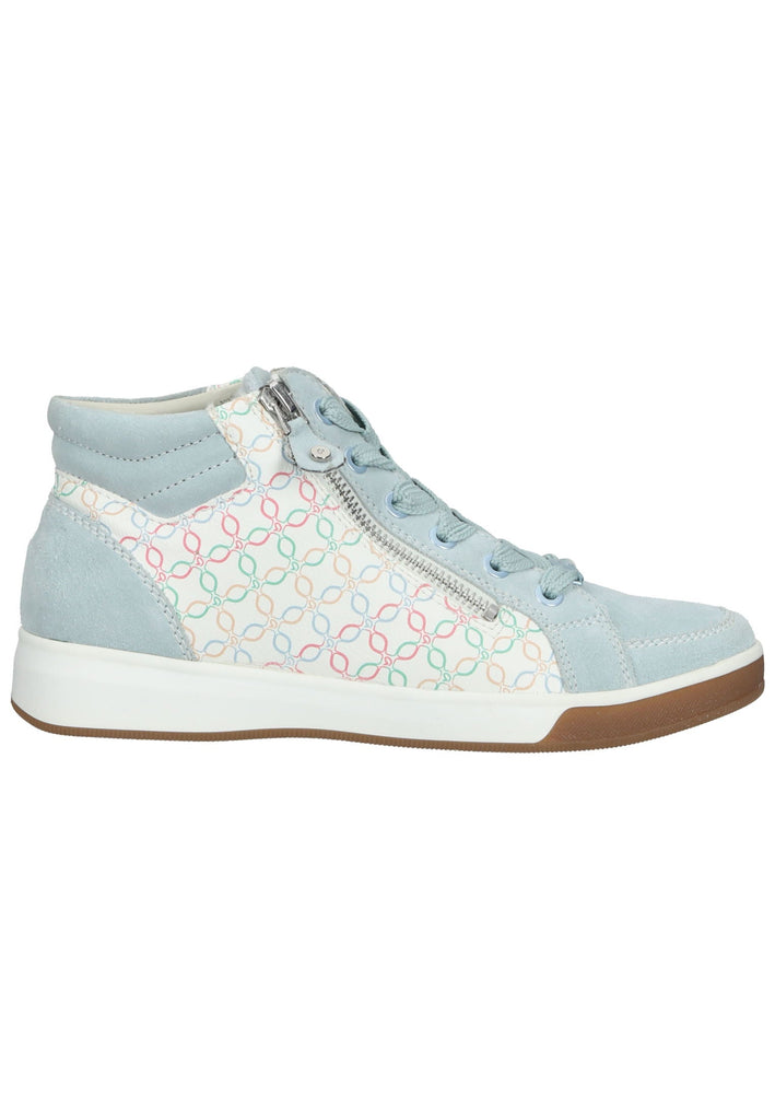 ara Sneaker Lederimitat Aqua