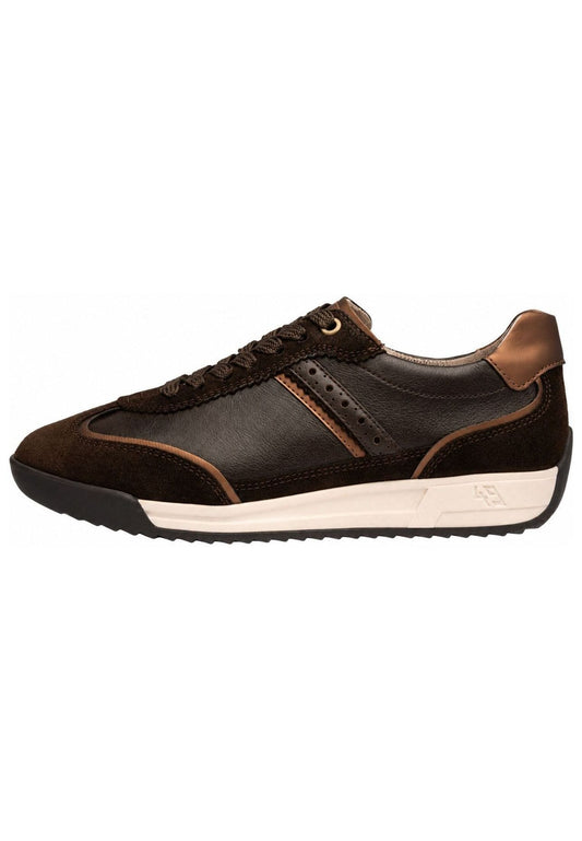 ara Sneaker Lederimitat Braun