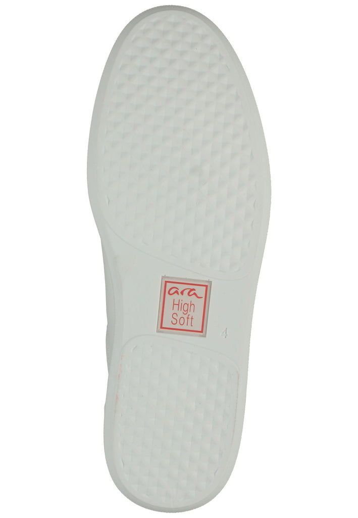 ara Sneaker Lederimitat Weiß/Blau