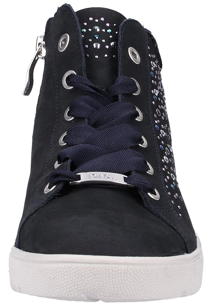 ara Sneaker Nubukleder Blau