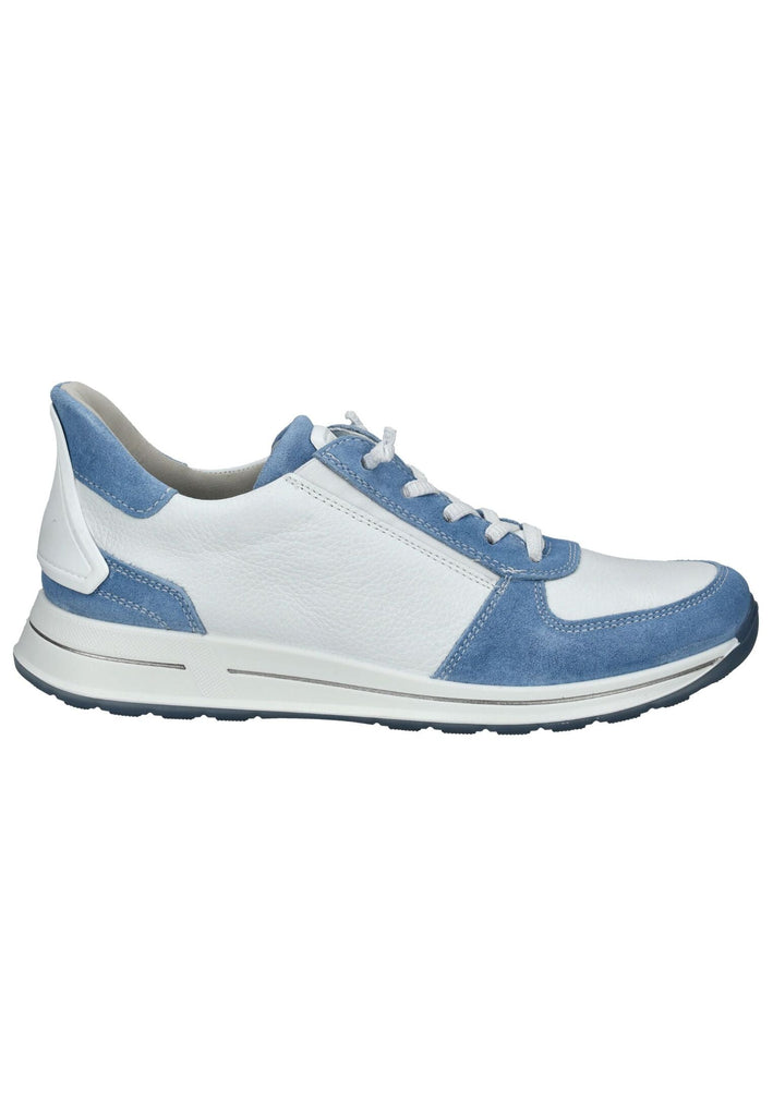 ara Sneaker Veloursleder Blau/Weiß