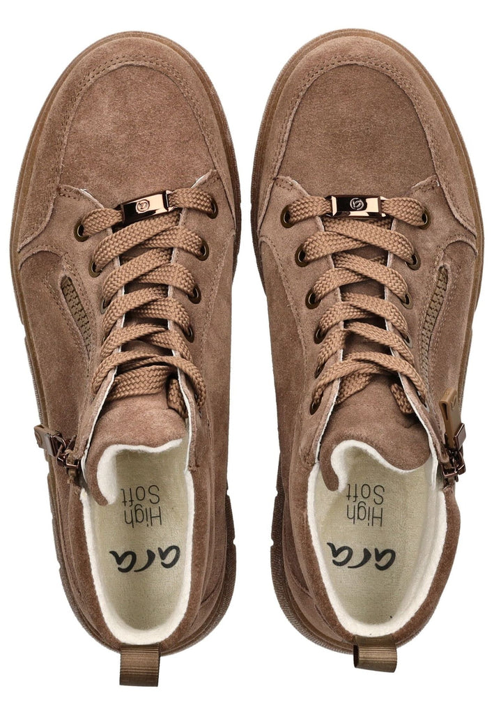 ara Sneaker Veloursleder Braun