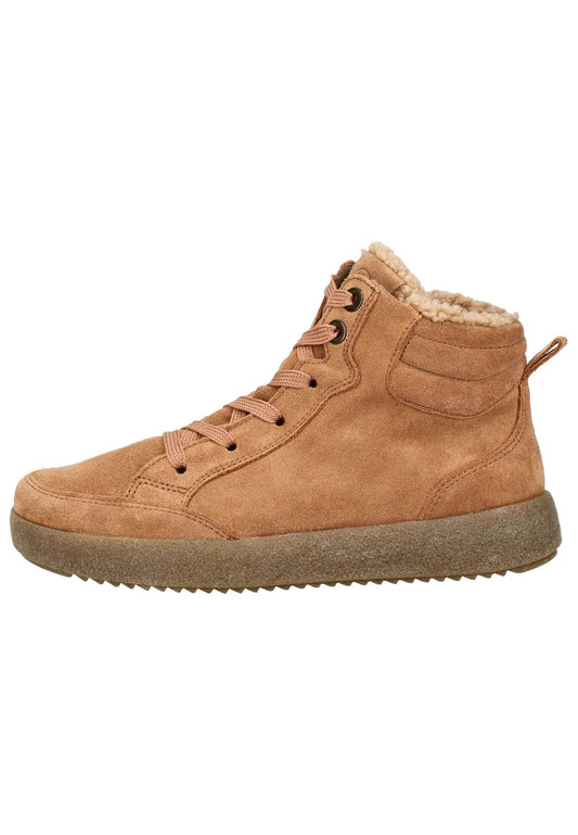 ara Sneaker Veloursleder Hellbraun Warmfutter
