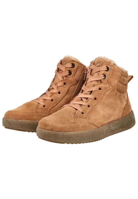 ara Sneaker Veloursleder Hellbraun Warmfutter