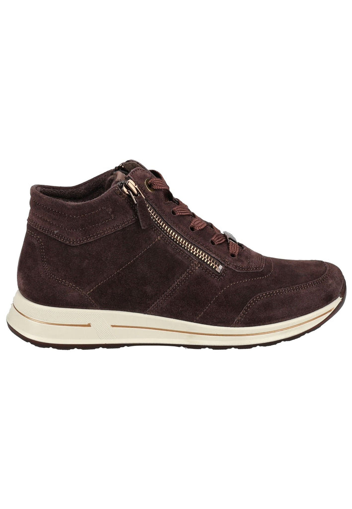 ara Sneaker Veloursleder Marone