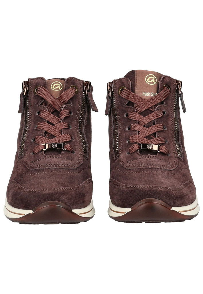 ara Sneaker Veloursleder Marone