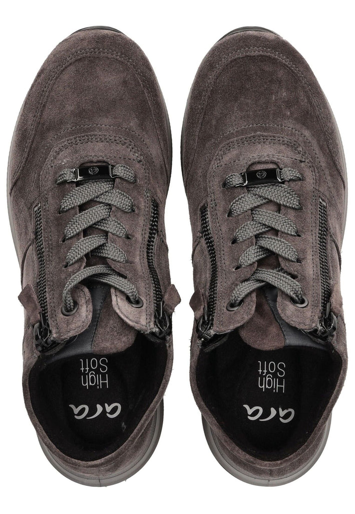 ara Sneaker Veloursleder Steel