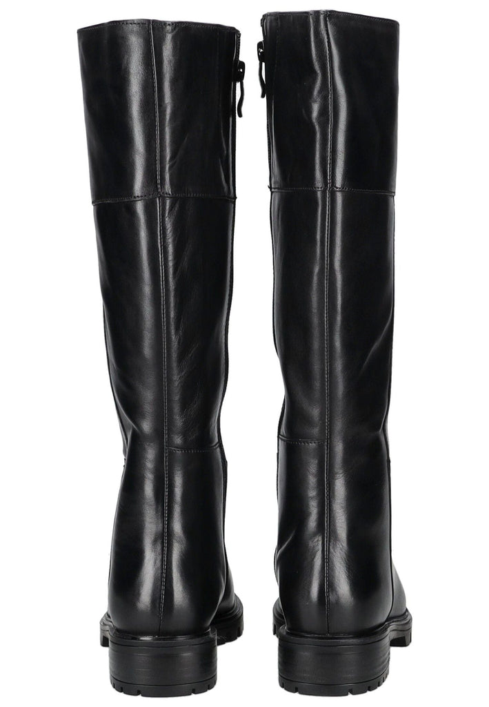 ara Stiefel Glattleder Schwarz/Schwarz